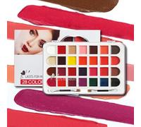Lipstick Palette - Makeup Eyeshadow Palette,Long-Lasting 28 Colors Sweatproof Blush Make Up Kit for Girls And Women for Travel Mature Looks