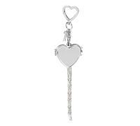 Lipstick Pen Holder with Keychain, Metal Handbag Charm with Mirror - Bag Accessories for Lip Balm Keychain, for Women Young Women Gift Travel Office Camping, Loving, Consulte la descripción, See