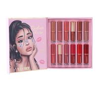 Lipstick Set - 12 Piece Smudge Proof Matte Lip Kit, Long Lasting Waterproof Lip Makeup, Use for Traveling Business Trip Stage and Vacation, Soft Velvet Texture, Makeup Accessory, Multicolor