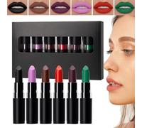 Lipstick Set - Halloween Lipstick | Lip Stick Kit | Goth Lipsticks Makeup Sets | Dark Black Make Up Lips Color Kits | Lightweight Lipstickk Set For Girlfriend Daughter Wife Friend Sister