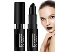 Lipstick Set - Non-stick Cup Velvet Lipstick | Lip Makeup Halloween Lipstick, Moisturizing Long Lasting Lip Color, Goth Lipstick Kit for Girls, Women Tebinzi
