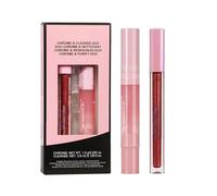 Lipstick with Glitter, Long-Lasting Moisturizing Non-Sticky Lipstick | Lip Gloss Kit, for Home Travel Night Wedding Winter Autumn Offices School Appointment Event