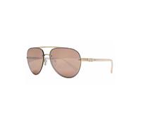 Lipsy D-Frame Mirrored Sunglasses with Pearl Trims Rose