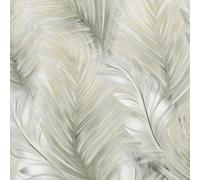 Lipsy Feather Wallpaper Green Muriva 144502