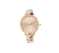 Lipsy Floral Strap Rose Gold Case Dial Watch LP945 - Stainless Steel / Mineral Glass