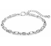 Lipsy Silver Coloured Baguette Square Glass Fine Bracelet