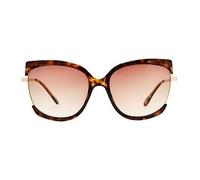 Lipsy Sunglasses Tort Shiny Light Gold Pair