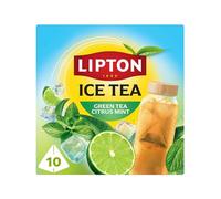 Lipton Ice Tea Green Citrus Mint, 10 Teabags, Zero Calories & Zero Sugar