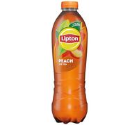 Lipton Peach Bottled Ice Tea 1.25 L, low calorie soft drink , 100% black tea extract