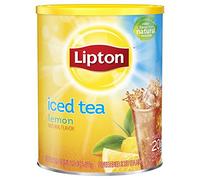Lipton Iced Tea - Natural Lemon - Makes 20 Quarts - Net weight 47.2oz (2lbs 15.2oz) 1.34kg