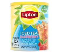 Lipton Iced Tea Raspberry Powder Drink Mix 670 gm Tub Makes 10 Quarts
