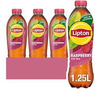 Lipton Raspberry Ice Tea | 1.25l Bottle | 6 Pack