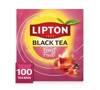 Lipton Relaxation Selection Flavored Black Tea Red Fruits, 100 Bags
