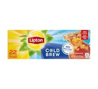 Lipton Tea Cold Brew 22 Family Size Iced Tea Bags 136g