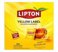 Lipton Yellow Label Tea Box of 100 Tea Bags