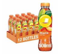 Liptoon Peach Iced Tea, 12 x 500ml