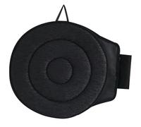 Lipwort 360 rotating seat cushion for car, swivel seat for car for elderly, Easy Turn Rotating Seat Cushion Pad for Elderly (Black [double ring])