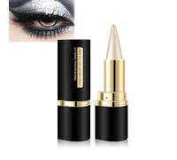 Lipwort Eyeliner Pencil, Black White Brown, Waterproof, Cream, Solid, Long Wear, High Performance (Silver)