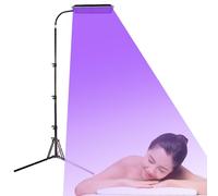 Lipwort Face Tanning Lamp for Home, 90pcs LEDs Sun Lamp with Eye Mask, Sunbeds for Home Tanning, Tripod/Adjustable Light Stand, for Wheat Skin and Homes, Beauty, Salon, Face