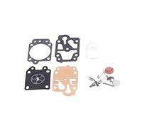 LIQIANG 15Pcs/set Carburetor Gasket Diaphragm Repair Rebuild Kit Fit Compatible for RB-29 Ryobi 26cc && 30cc Blower Trimmer (Color : WHITE)