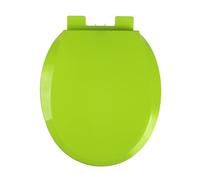 LIQONWAG Colored Toilet Seat Round 360 * 410Mm, Slow Close Toilet Seat, Fit Round and Standard Toilets, Quick Release Hinges for Easy Clean, Easy Installing, Never Loosen/Green