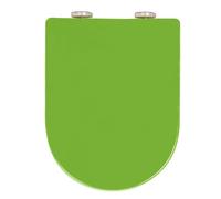 LIQONWAG D Ssoft Close Toilet Seat with Quick Release D-Stoilet Lid Simple Top Fixing for Easy Clean Toilet Seats Wc Seats White Loo Seat Toilet Lid/Green
