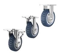 LIQONWAG Industrial Transporters,Heavy Duty Wheelniture Swivel Wheels,Trolleyers,Wheel Bea450Kg,All-Terrain Type/Rotating/4In