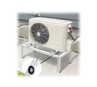 LIQONWAG Outdoor Air Conditioner Mounting Bracket Heavy Duty Ground Stand for Ductless Mini Split Ac Heat Air Conditionerrt Bracket 450 Lbs Load Capacity/Easy to Use/Anti-Corrosion Cooler Stand/90*45*