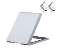 LIQONWAG Soft Close Toilet Seat, White Square Toilet Seat, Slow Close Toilet Seat Cover with Adjustable Stainless Hinges, Quick Release, Easy to Install and Clean, Top Fixing, Pp, 35X45Cm