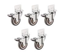 LIQONWAG Swivelforniture Heavy Dutyor Wheels Ball Bearings Swivel Trolleynitureer Splinters Coters Wheels General Purpose/2 inch