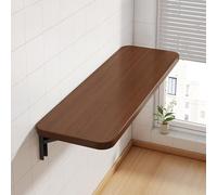 LIQONWAG Wall Mounted Folding Drop Leaf Table Desk, Space-Saving Floating Desk for Home Office, Laundry Room & Small Areas/a/40 * 100Cm/16 * 39In