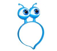 LIQS 4Pack Light up Cat Ears Headband, Luminous Hair Hoop LED Cat Ears Headband,LED Light Up Flashing Headband for Women Girls Christmas Party (Blue)