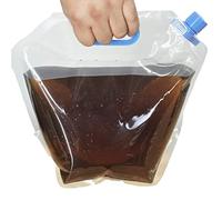 Liqui-Dirt One Gallon Jug for Mixing in Liqui-Dirt Concentrate for Watering Can for Plants - Collapsible Potable Water Tank or Bag Plastic Storage Container
