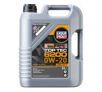 Liqui Moly Top Tec 6200 0W-20 0W20 Synthetic Technology Engine Oil 5L 5 Litres
