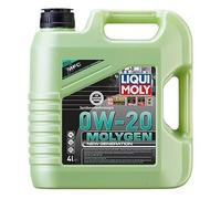 Liqui Moly 0W20 Molygen Engine Oil 4 Litre ILSAC GF-7A Toyota Honda GM 21357