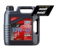 Liqui Moly 100% Synthetic 4T 10W-40 Street Race Oil - 4L Bottle