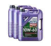Liqui Moly 10W-60 Fully Synthetic Engine Oil Synthoil Race Tech Gt1 3X5L