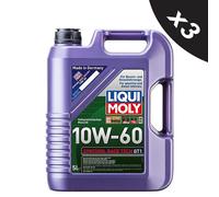 Liqui Moly 10W-60 Fully Synthetic Engine Oil Synthoil Race Tech Gt1 3x5L