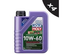 Liqui Moly 10W-60 Fully Synthetic Engine Oil Synthoil Race Tech Gt1 4x1L