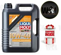 Liqui Moly 10W40 Engine Oil 5L Leichtlauf Performance 2536 ACEA A3 B3 MB 229.1