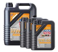 Liqui Moly 10W40 Engine Oil 8L Leichtlauf Performance 2536 ACEA A3 B3 MB 229.1
