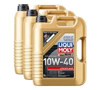 Liqui Moly 10W40 Leichtlauf 10W-40 Semi Synthetic Engine Oil Acea A3/b4 3X5L