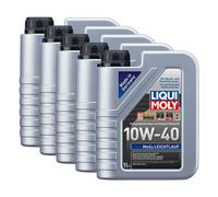 Liqui Moly 10W40 Semi-Synthetic Engine Oil Mos2 Leichtlauf Acea A3 B4 Api Sl 5L