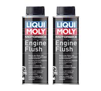 Liqui Moly 1657 Motorbike Engine Flush Cleaner Oil Additive 2X250Ml