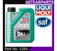 Liqui Moly 1L Lawnmower Oil SAE 30 API SJ 1 Litre - Part 1264