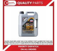Liqui Moly 20789 TOP TEC 6200 0W-20 Engine Oil, ACEA C5, 5L