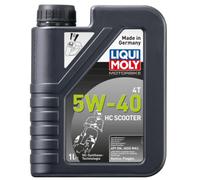 Container 1l Oil LIQUI MOLY HC Synthetic 5w-40 Scooter for Moto Spare Parts