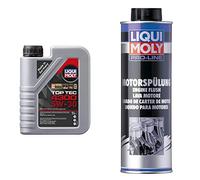 LIQUI MOLY 2323 Toptech Engine Oil HC 4300 5w30 1L & P000065 Pro-Line Engine Flush, 500 ml