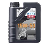 Liqui-Moly Motocross Oil 15W50 4 stroke 1 Litre Synthetic Service Repair Rebuild
