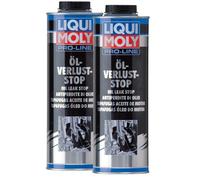Liqui Moly 5182 Oil Leak Stop Pro-Line Petrol And Diesel Engines 1 Litre (2 pcs)